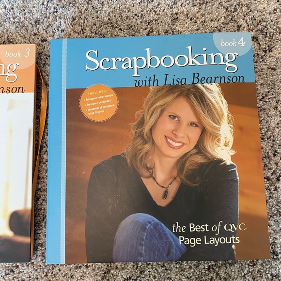 Scrapbooking w/Lisa bearnson book 3 & 4 - Picture 3 of 3